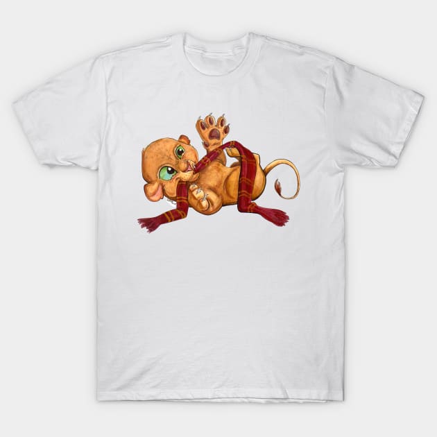 Lion House Mascot T-Shirt by FiendishThingyArt